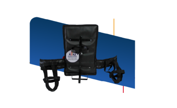 Back pack com suporte para cilindro